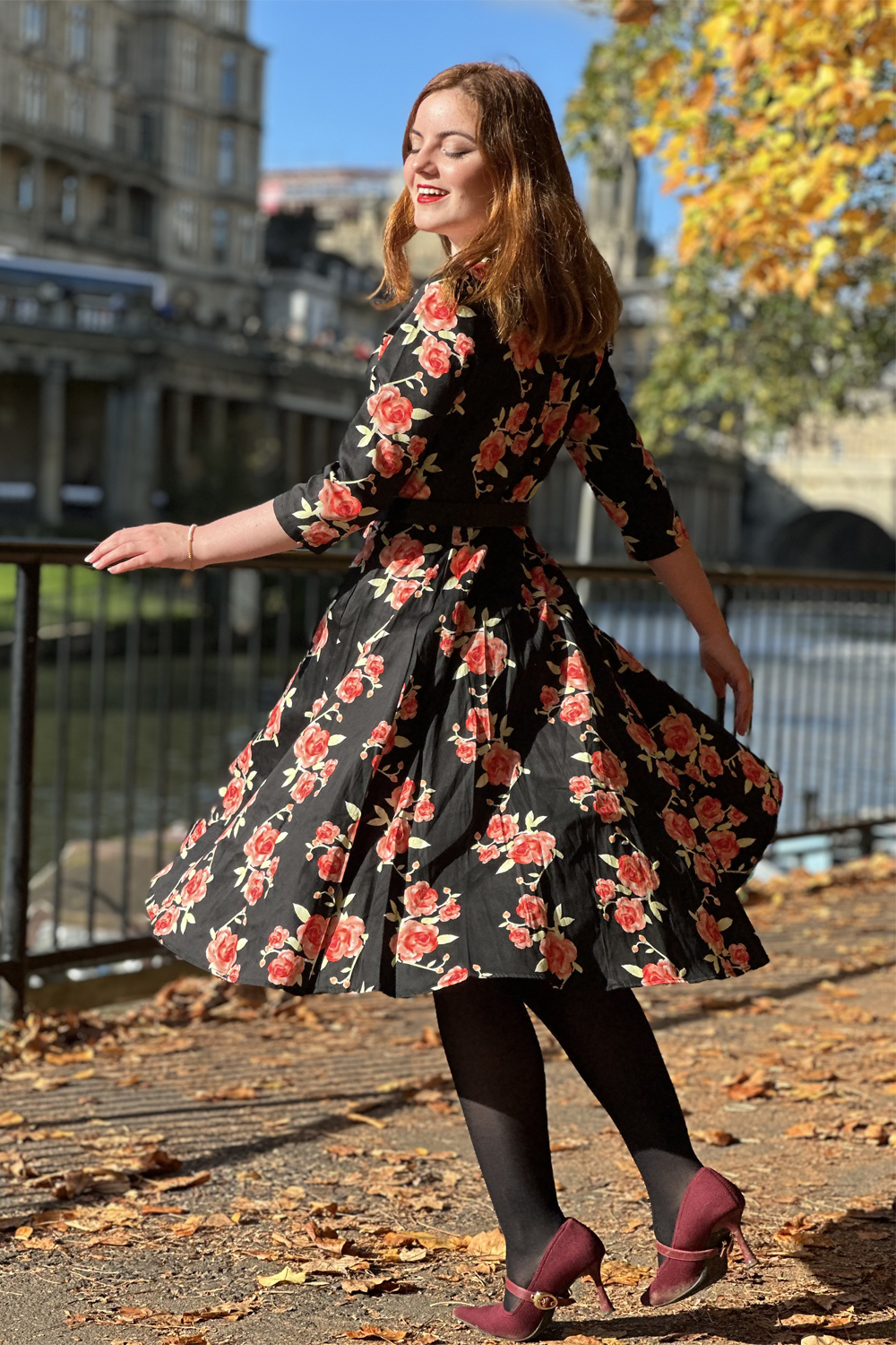 Juliet Floral Swing Dress